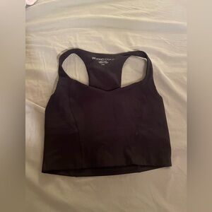 NWT Beyond Yoga Black Crop Top